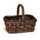Rectangle Wicker Gift Baskets W/ Handle (15"x10 3/4"x6 1/2")
